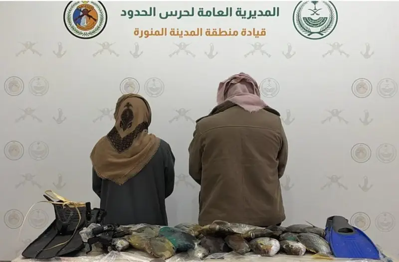 القبض على مخالفين للأنشطة البحرية في ينبع