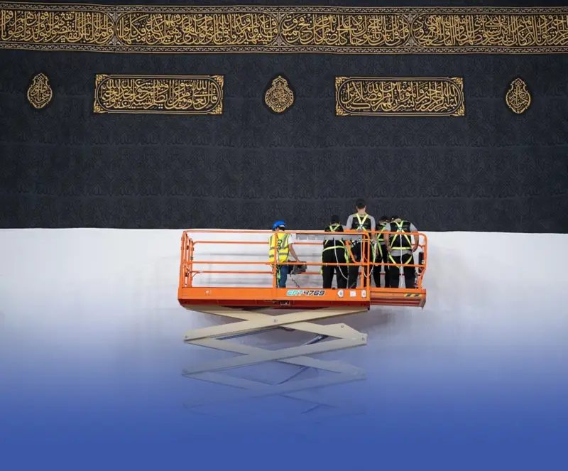 انطلاق أعمال الصيانة الدوريّة للكعبة