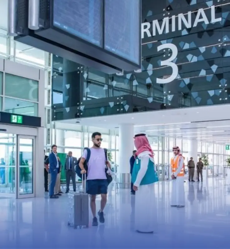 مطارات المملكة تدعو المسافرين للتأكد من حالة الرحلات