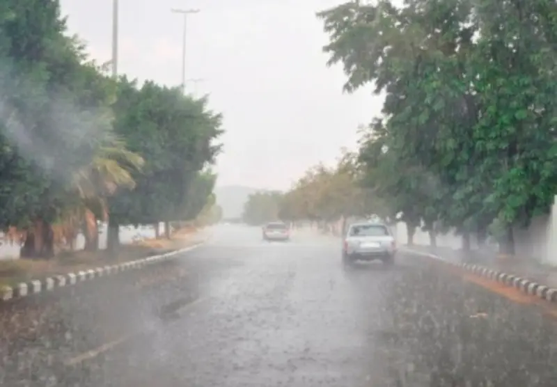 أمطار غزيرة على هدا الطائف