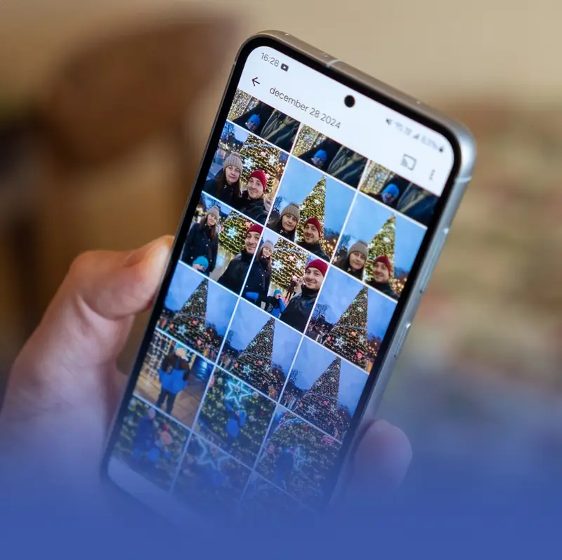 "جوجل" تُتيح تكديس الصور يدوياً لمنافسة iOS