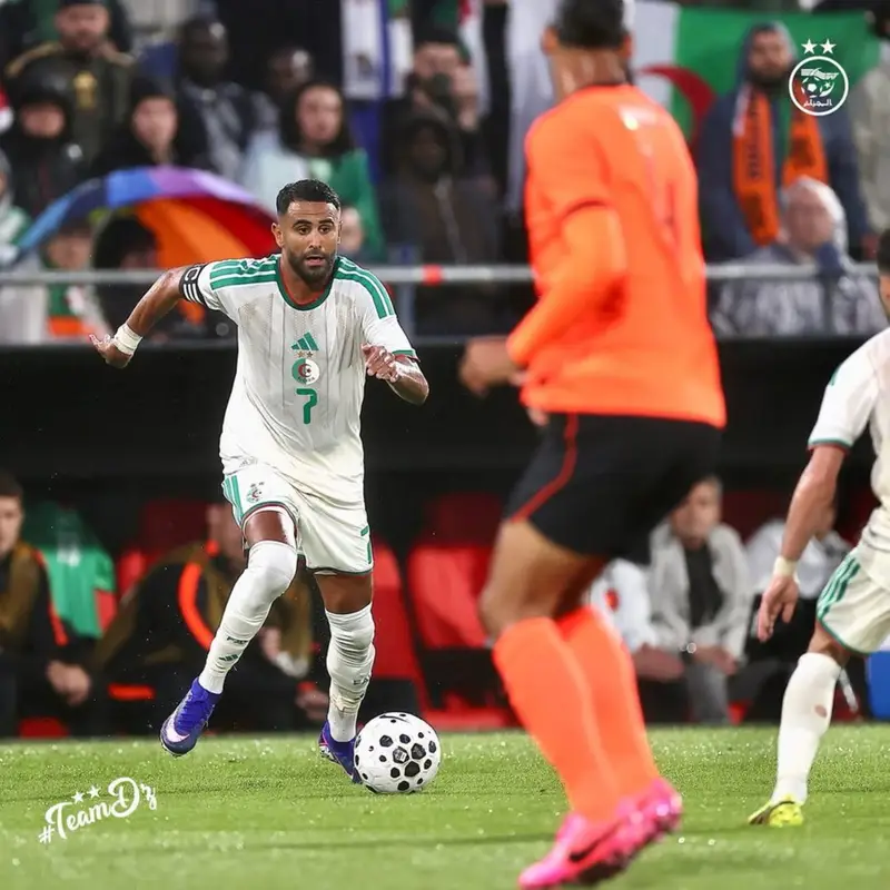 بمشاركة محرز.. الجزائر تُسقط هولندا وديًا قبل المونديال