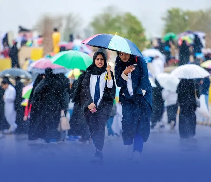 الرياض الأعلى تسجيلًا لكميات الأمطار بـ 22 ملم