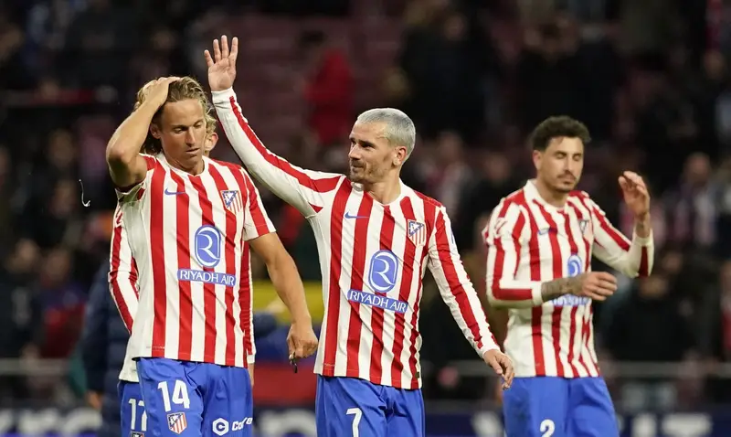 أتلتيكو مدريد يحسم مواجهة ريال سوسيداد بثلاثية