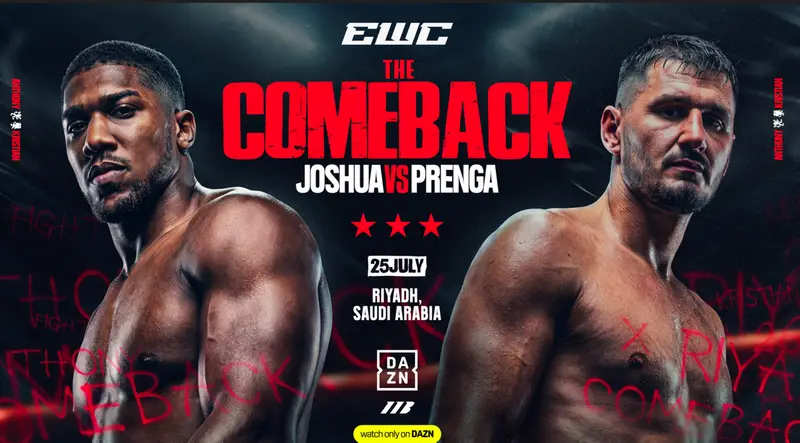 تركي آل الشيخ يعلن عودة الملاكم جوشوا في نزال "The Comeback"