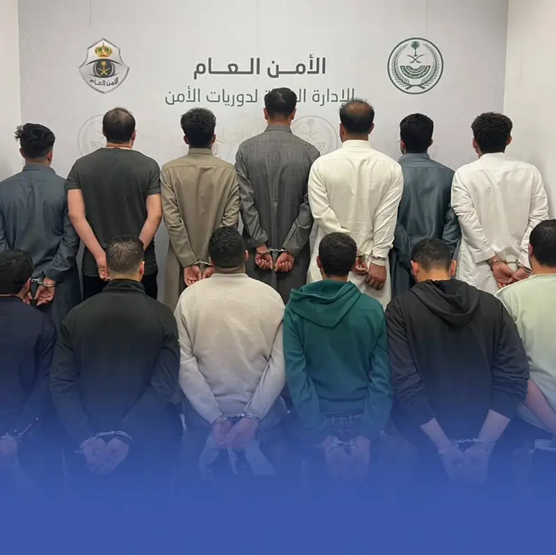 ضبط 36 مقيماً بعد مشاجرة أمام معرض سيارات بالرياض