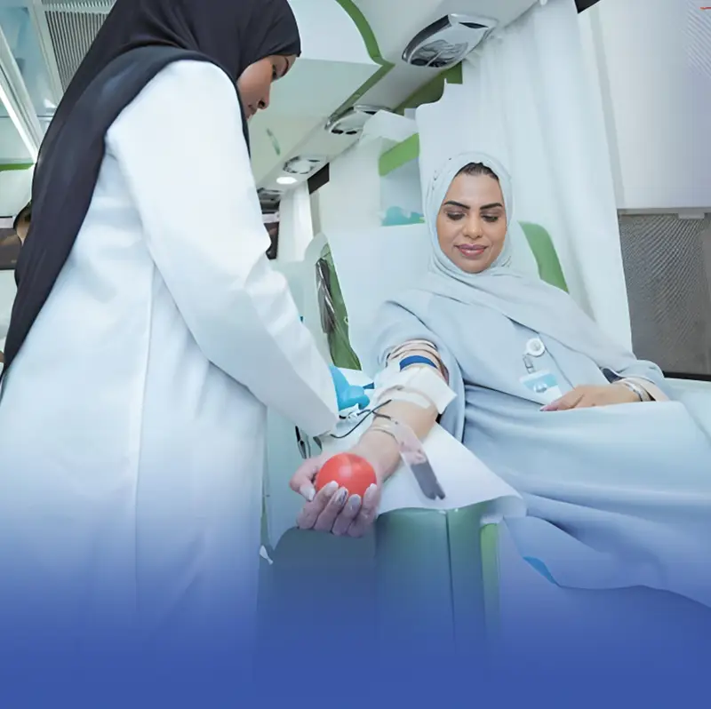 مَن يقل وزنه عن 50 كيلو "ممنوع" من التبرع بالدم