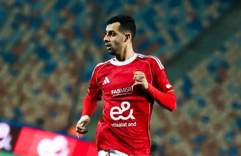 الأهلي المصري يعلن إصابة بلعمري في العضلة الضامة