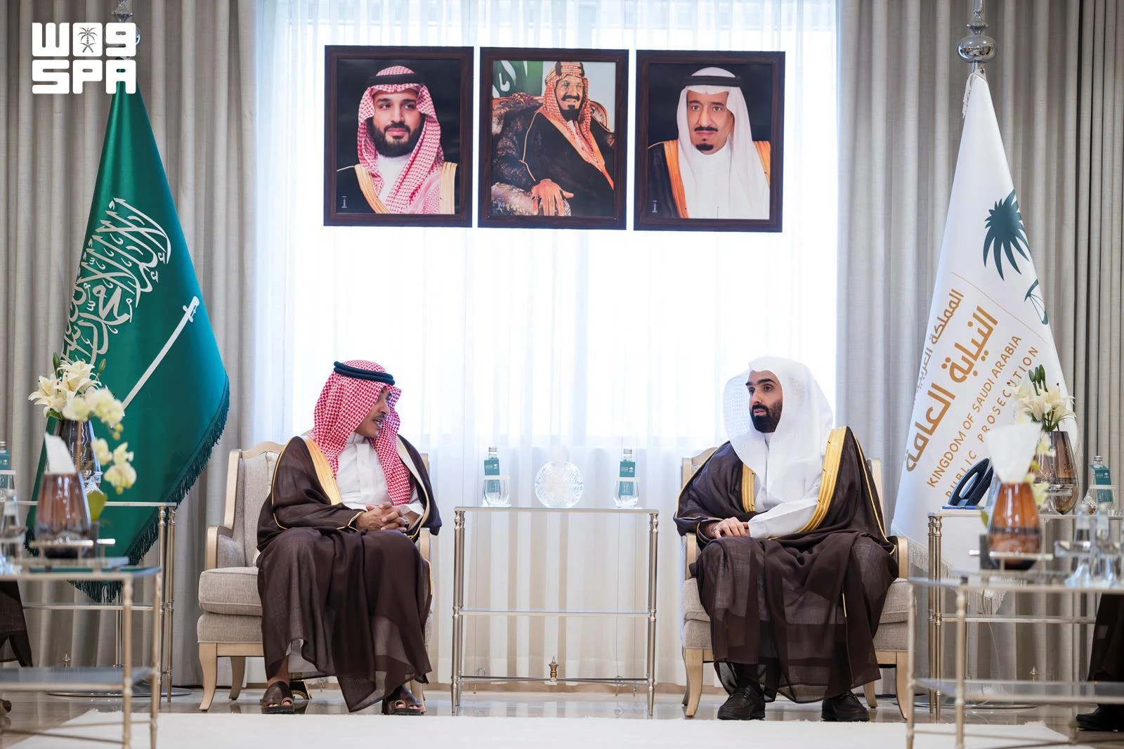 وزير الإعلام والنائب العام يبحثان تعزيز التنسيق في القضايا الإعلامية