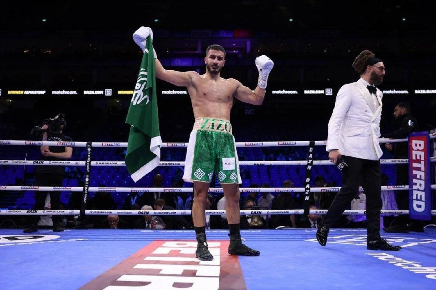 ثلاثة ملاكمين سعوديين يمثلون المملكة في "The Comeback"