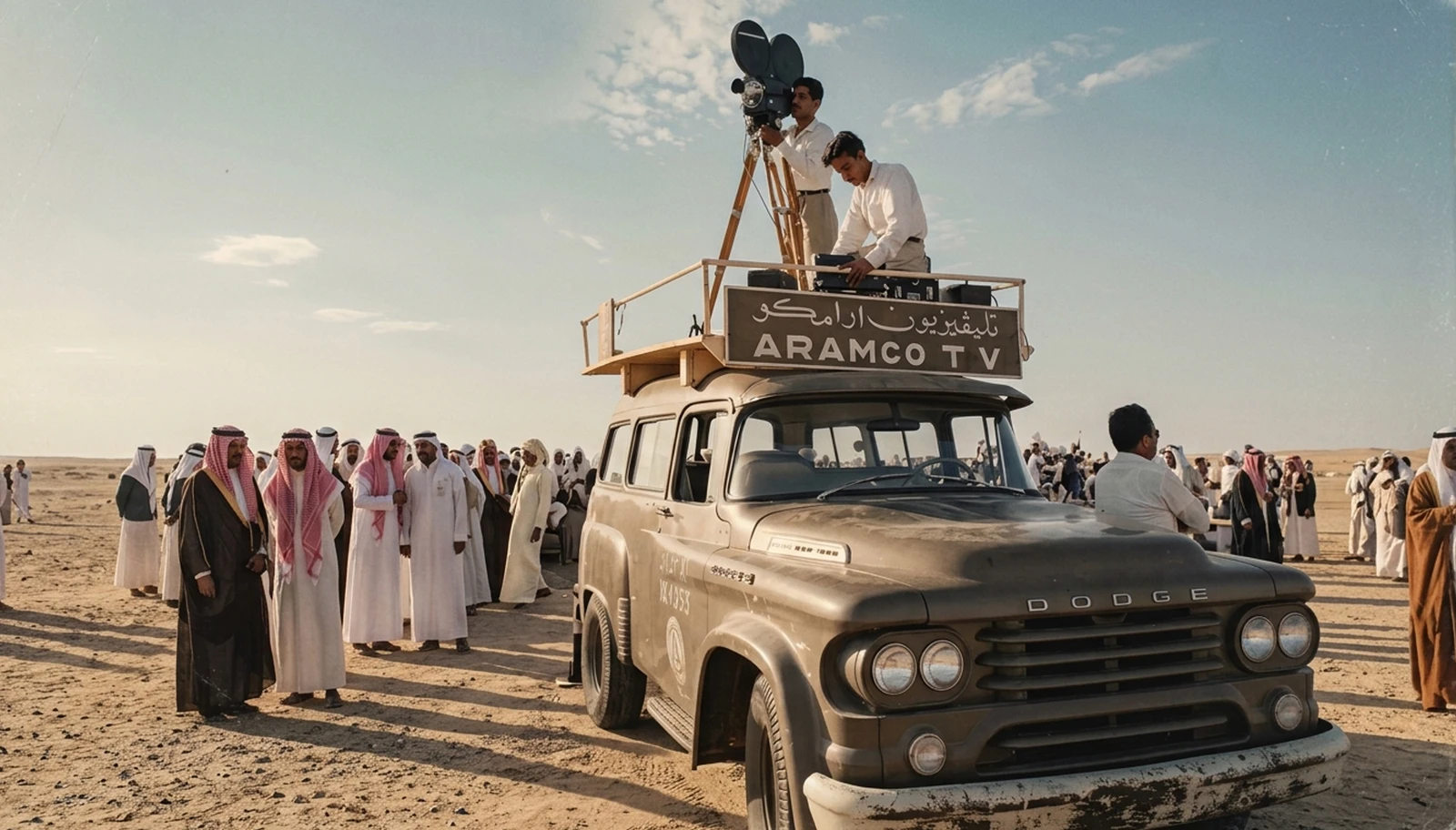 تلفزيون أرامكو.. أول شاشة رأت السعودية 