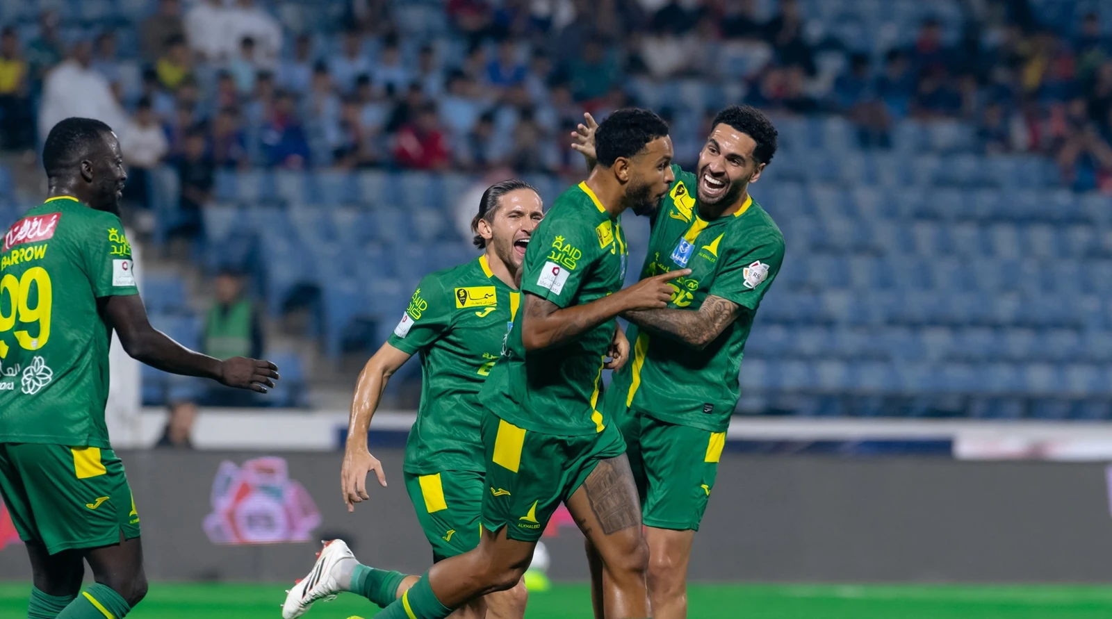 إصابة مفاجئة تهدد مشاركة مهاجم الخليج أمام الهلال