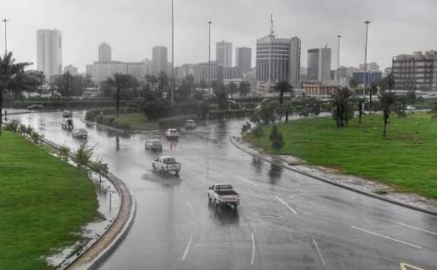 استمرار الحالة المطرية في 5 مناطق