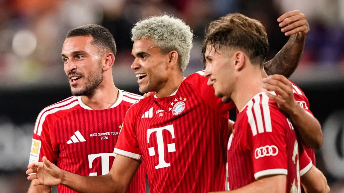 دياز يقود بايرن ميونيخ للفوز على أستون فيلا وديًا