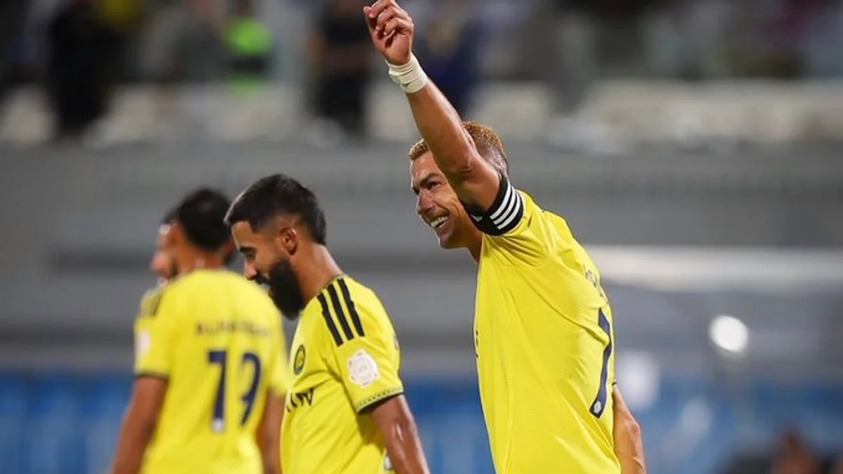 رونالدو ينفرد بصدارة هدافي النصر التاريخيين في الدوري السعودي