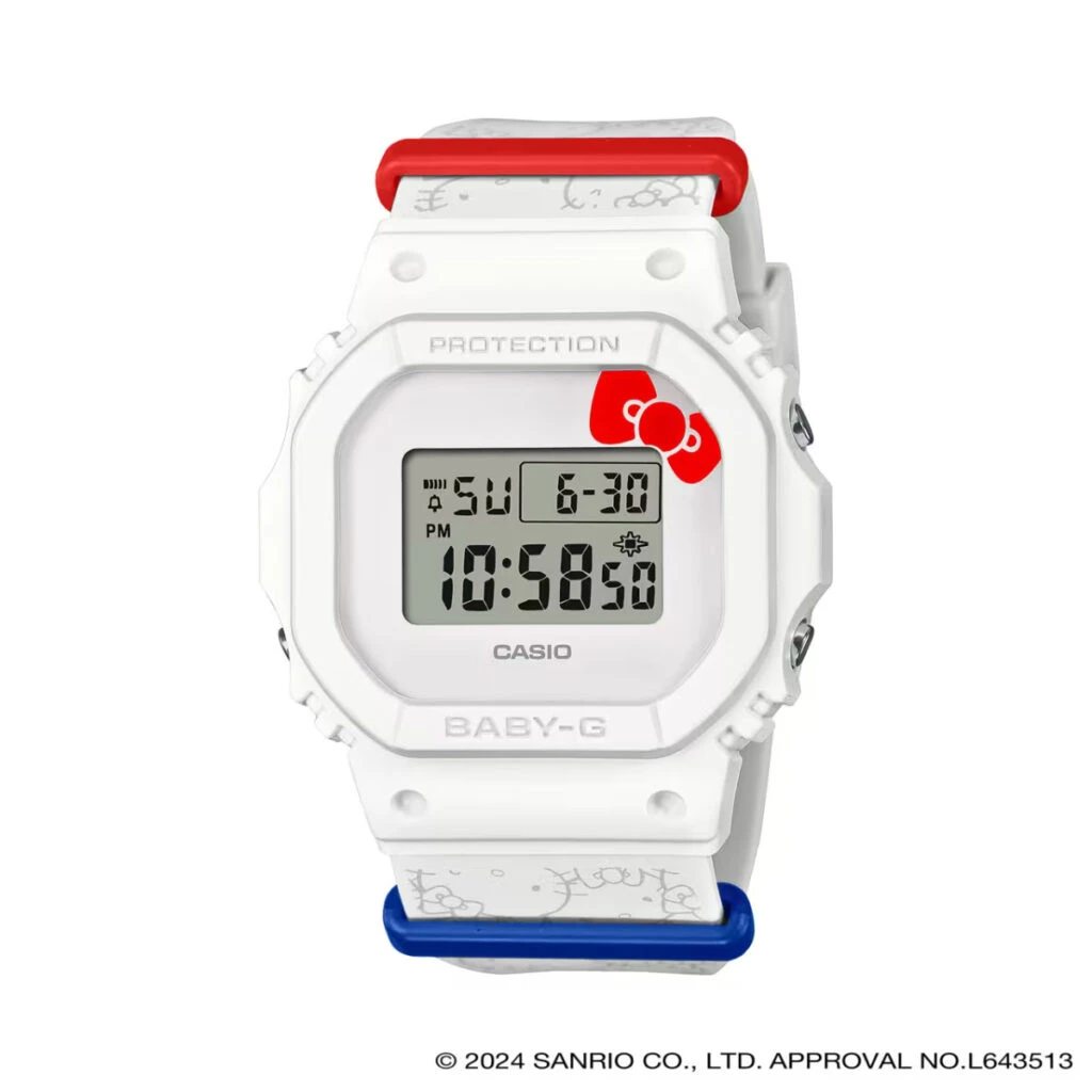 【未使用】CASIO ベビーG 30周年 ハローキティ 50周年 限定 レア カシオ、特別仕様のBABY-Gウォッチでハローキティ誕生50周年をお祝い