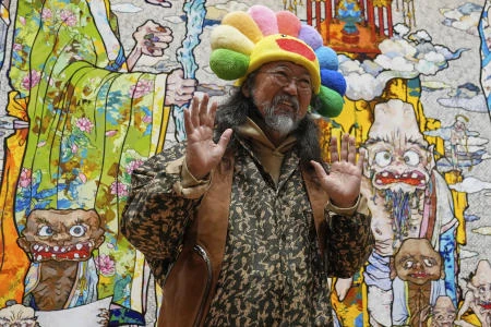 村上隆がオハイオ州の美術館で100点以上の作品を展示する展覧会を開催