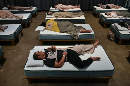 Ready, set, snooze: Sleep-deprived Japanese compete for best-rested