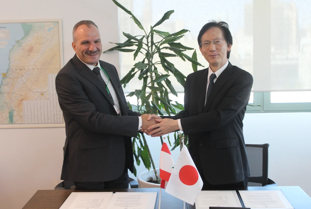 Japan extends a grant to support water pipeline construction in Ainata
