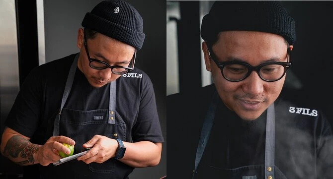 Filipino chef Jovani Manalo is the head chef at the much lauded 3Fils. (Supplied)