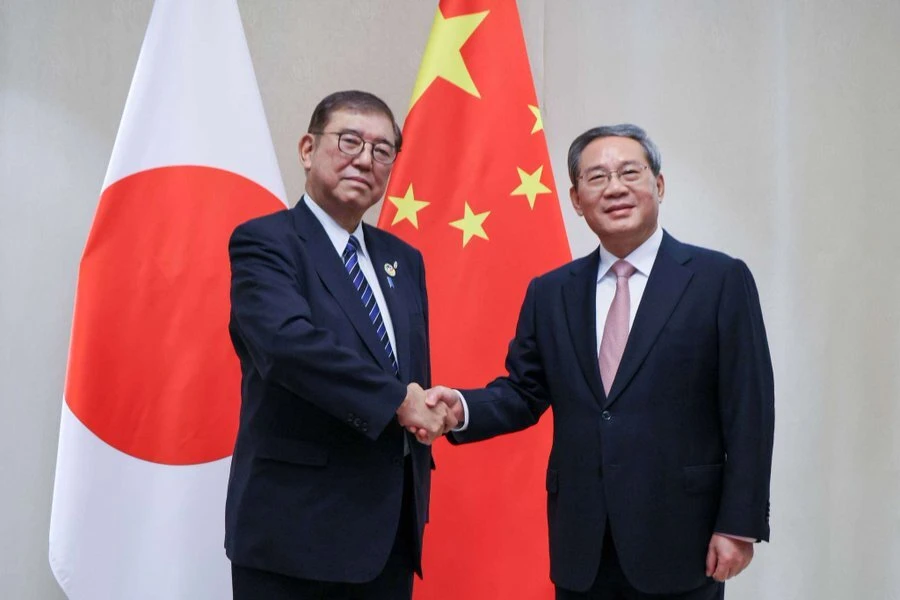 Ishiba, China’s Li agree to promote strategic ties