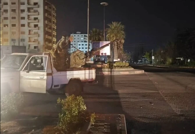 A Syrian Arab Republic war monitor said Wednesday that four civilians have been killed in a security operation in the coastal city of Latakia that was launched after a deadly attack on security services. (X/@__VOT___)