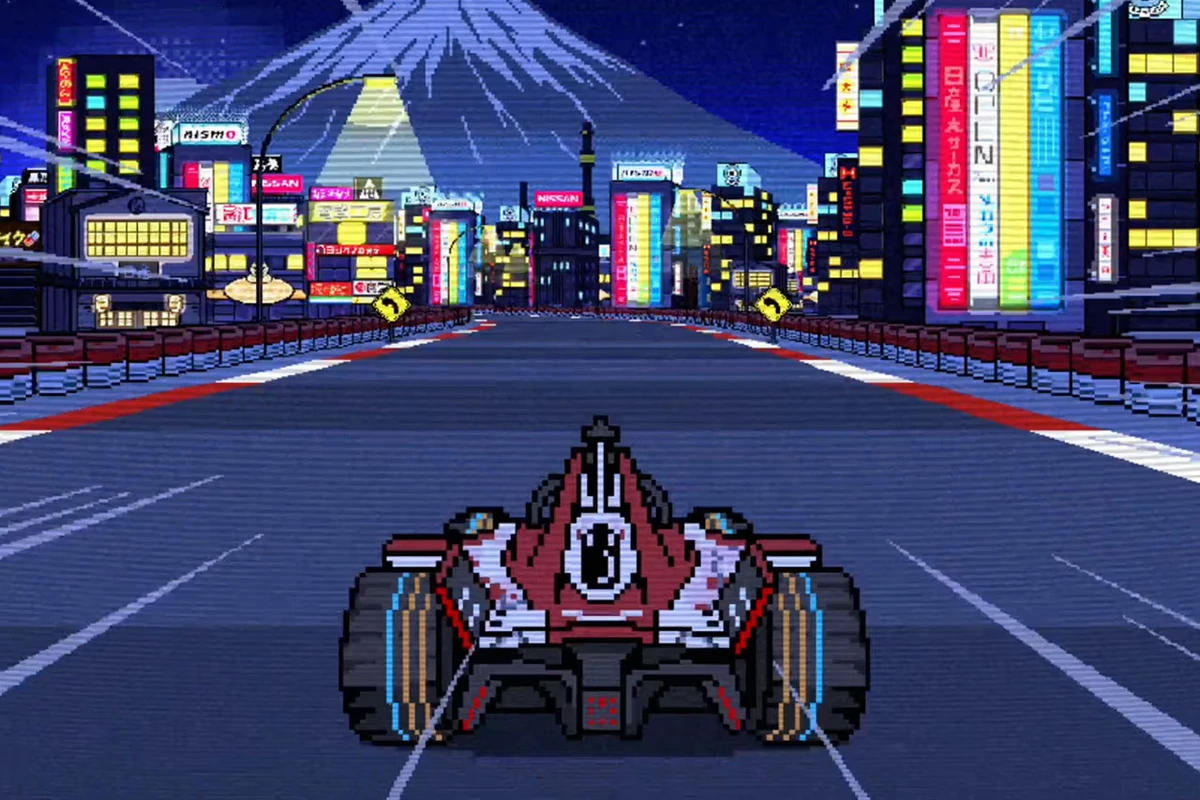 Nissan and Kentaro Yoshida launch retro 8-bit racing game ahead of Tokyo E-Prix