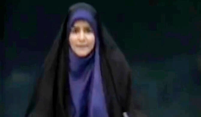 Iran celebrates state TV presenter after Israeli attack