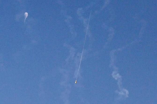 Israel army says intercepted missile fired from Yemen