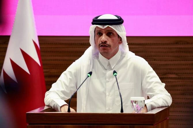 Qatari Prime Minister Sheikh Mohammed bin Abdulrahman Al-Thani blamed Israel on Tuesday for trying to sabotage chances for peace. (AFP)