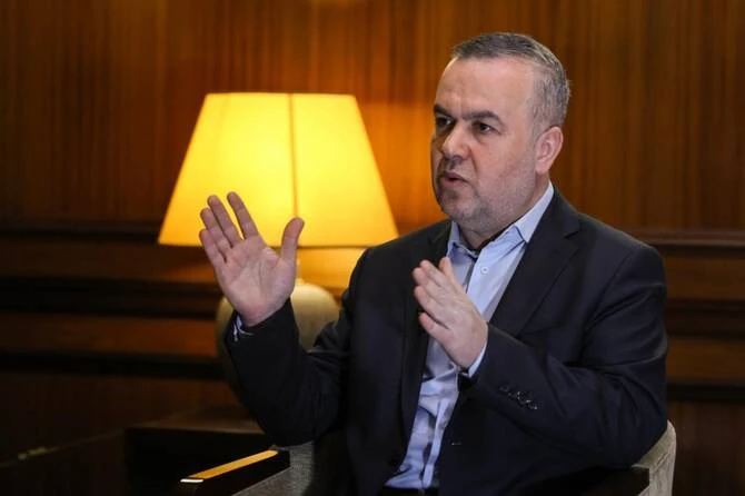 Hezbollah lawmaker Hassan Fadlallah said that the group would be able to “thwart” the objectives of direct negotiations between Lebanon and Israel. (AFP)