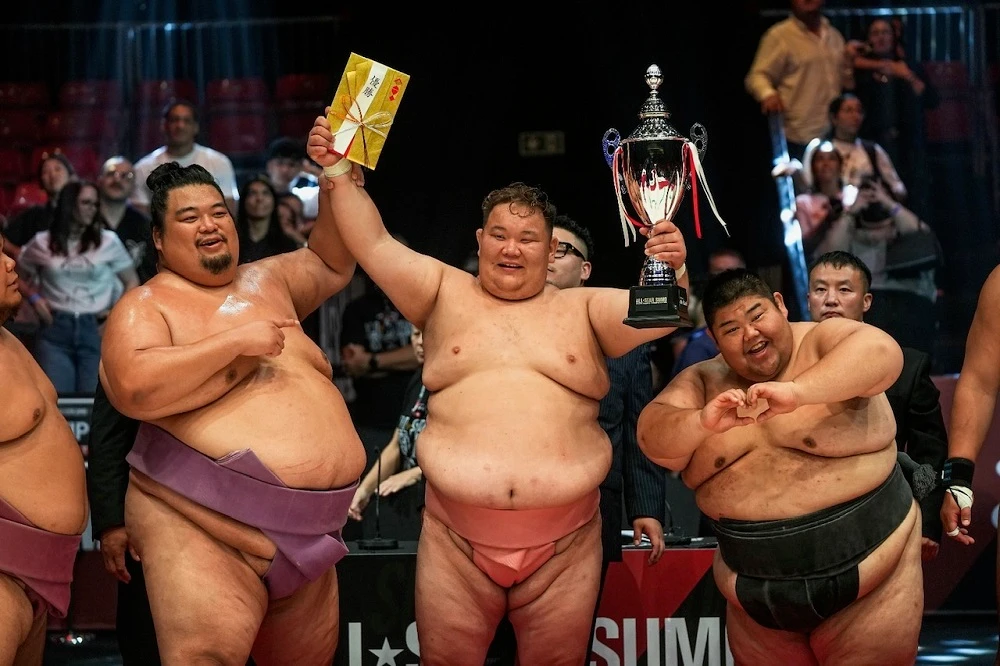 Jaagii crowned UAE's first professional Sumo champion