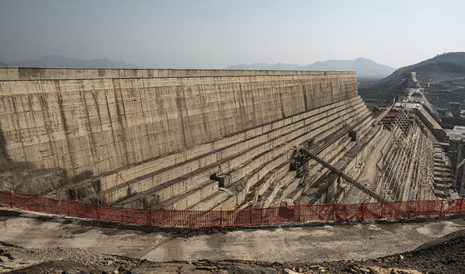 La construction de ce barrage ne cesse de causer des remous entre l'Egypte et l'Ethiopie. Eduardo SOTERAS / AFP