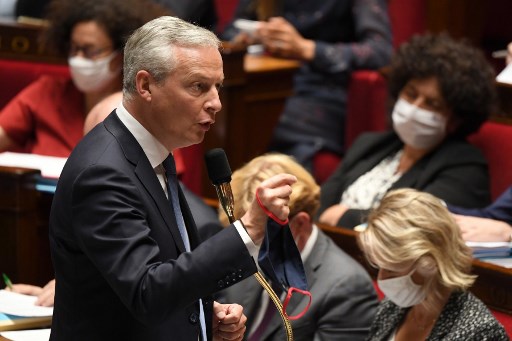 Récession: "Nous ne sommes pas impuissants face à la crise", assure Le Maire