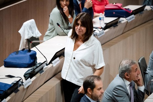 Michèle Rubirola, nouvelle maire de Marseille. (Clément MAHOUDEAU-AFP)