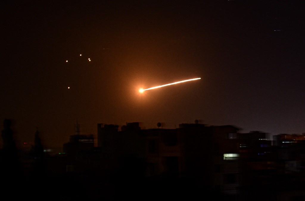 La Syrie intercepte des « cibles hostiles » au-dessus de Damas