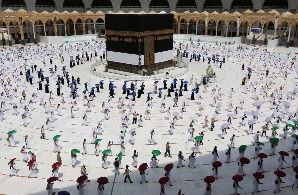 Début du Hajj: 1000 pèlerins sont arrivés aujourd'hui à Mina