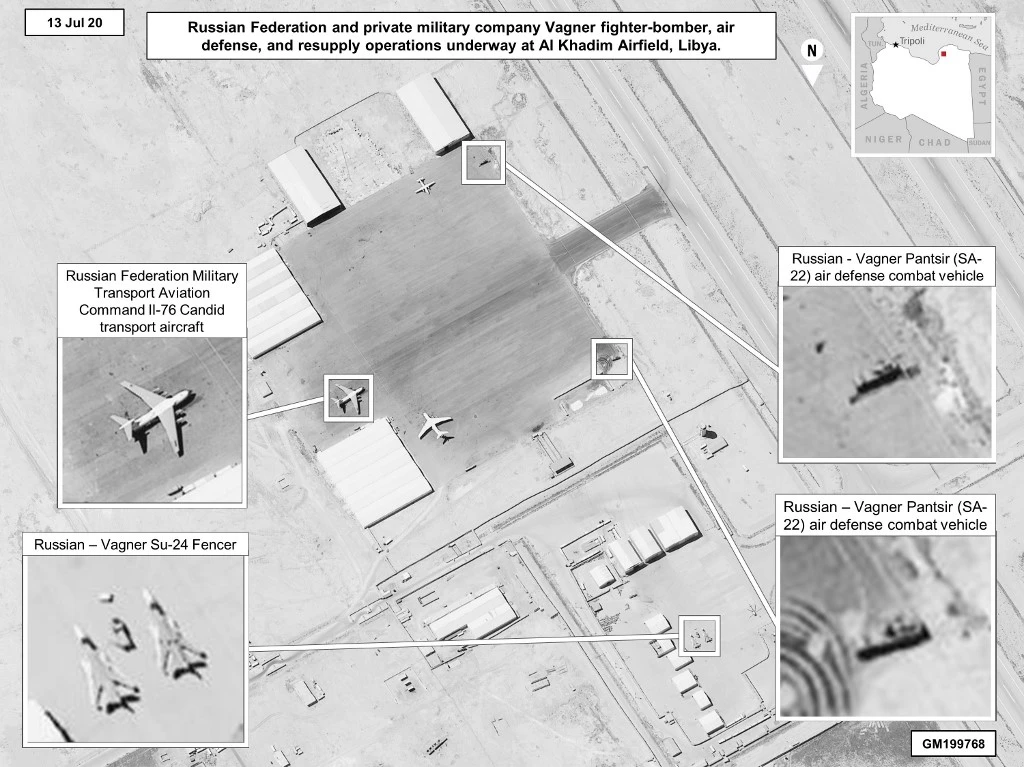 Washington accuse les Russes de livrer des armes en Libye