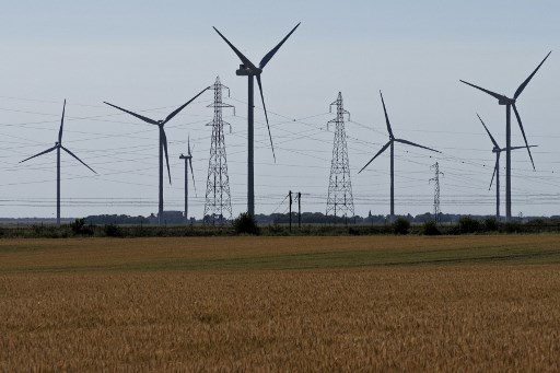Éoliennes (Guillaume Souvant/AFP)
