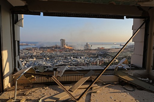 Beyrouth "ville sinistrée", 100 morts et plus de 4000 blessés selon la Croix-Rouge