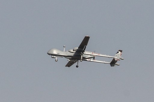 Drone israélien (Ahmad Gharbali/AFP)
