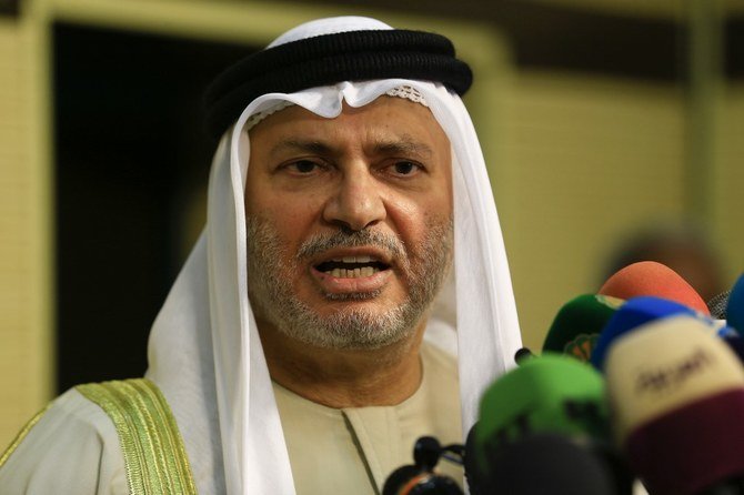 Le ministre d'État saoudien aux Affaires étrangères Anwar Gargash
