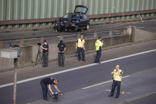 Allemagne: Les accidents provoqués sur l'autoroute traités comme "probable attentat islamiste"
