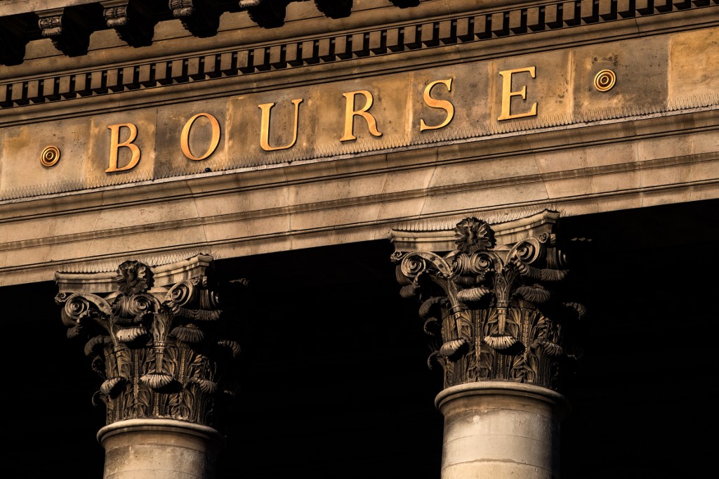 La Bourse de Paris termine à la baisse cette semaine, symptôme de l’essoufflement économique en France (Photo, Joël SAGET/AFP).