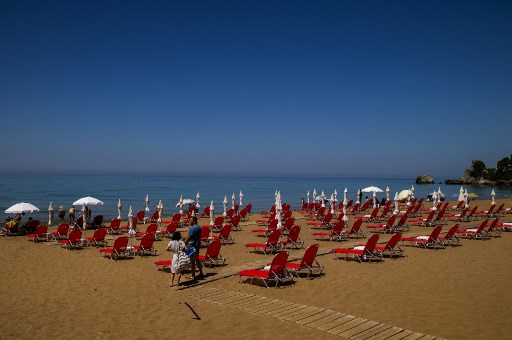 Le tourisme au ralenti en Grèce en raison de la pandémie