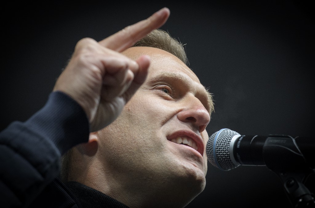 L’opposant russe Alexeï Navalny, empoisonné selon ses médecins par des agents innervants (Photo, Yuri KABDNOV/AFP).