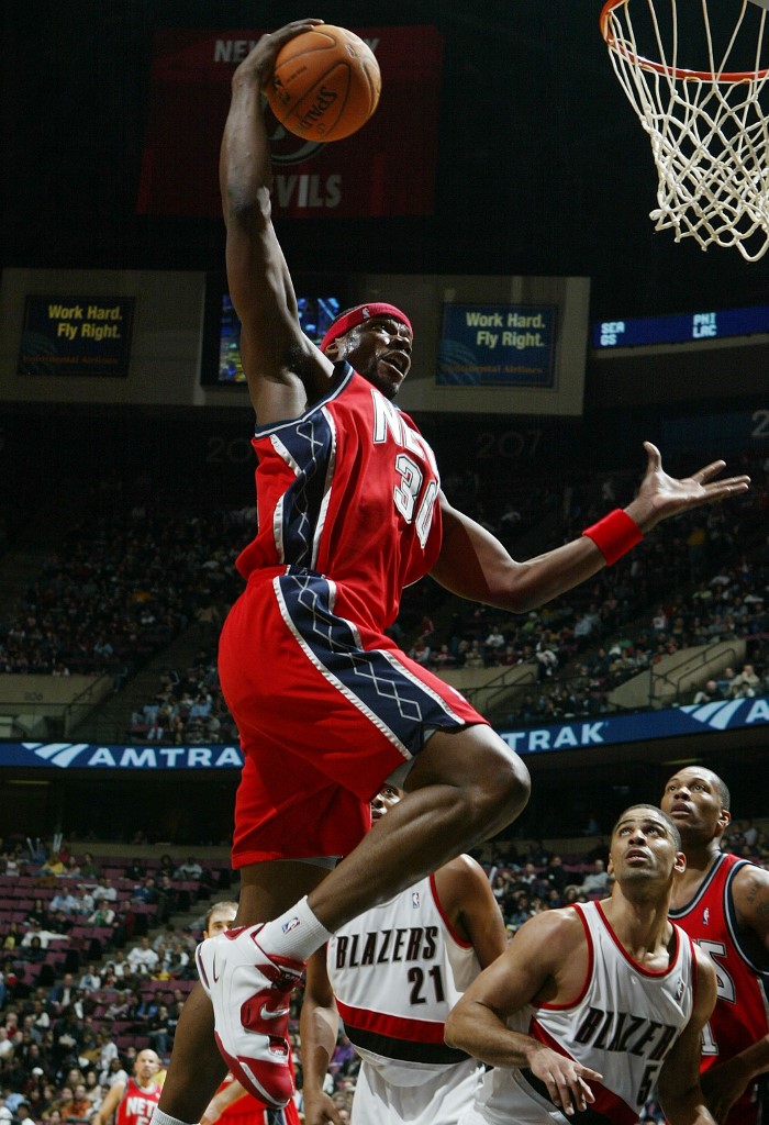 Clifford Robinson lors d'un match le 18 novembre 2006 à Continental Airlines Arena à East Rutherford, New Jersey. (Getty Images/AFP)