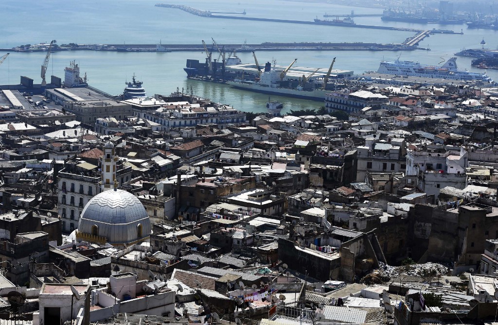 La ville d’Alger, où Cervantes a vécu cinq ans (Photo, Farouk BATICHE/AFP).