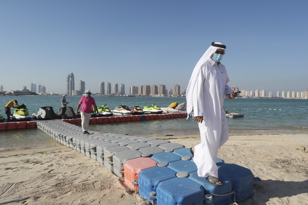 Katara, à Doha, au Qatar (Karim Jaafar/AFP)