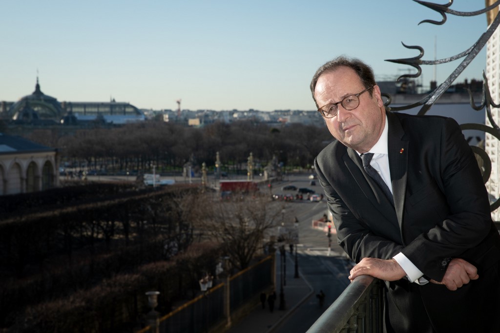 L'ancien président français François Hollande (Joel Saget/AFP)